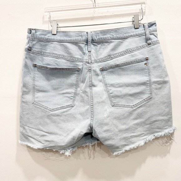 Madewell Denim High Rise Stretch Cutoff Shorts Size 33 - Picture 2 of 8